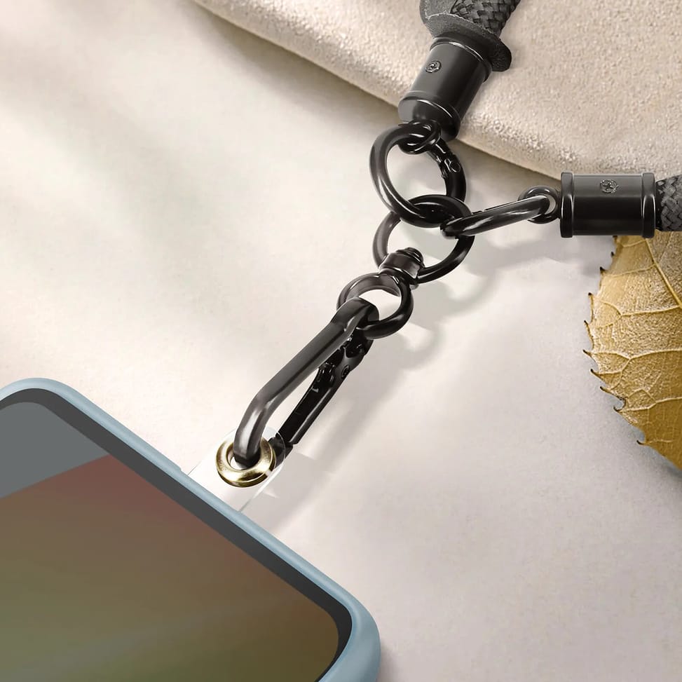 Avizar Dragonne pour Smartphone Nylon Souple Noir — image 4