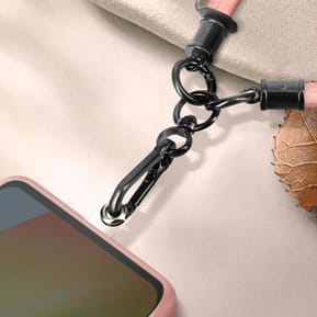 Avizar Dragonne pour Smartphone Nylon Souple Rose Poudré — image 4