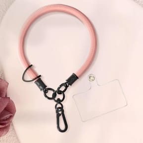 Avizar Dragonne pour Smartphone Nylon Souple Rose Poudré — image 5