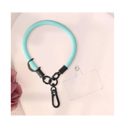 Avizar Dragonne pour Smartphone Nylon Souple Turquoise