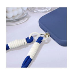 Avizar Dragonne pour Téléphone Bracelet Nylon Bleu Nuit