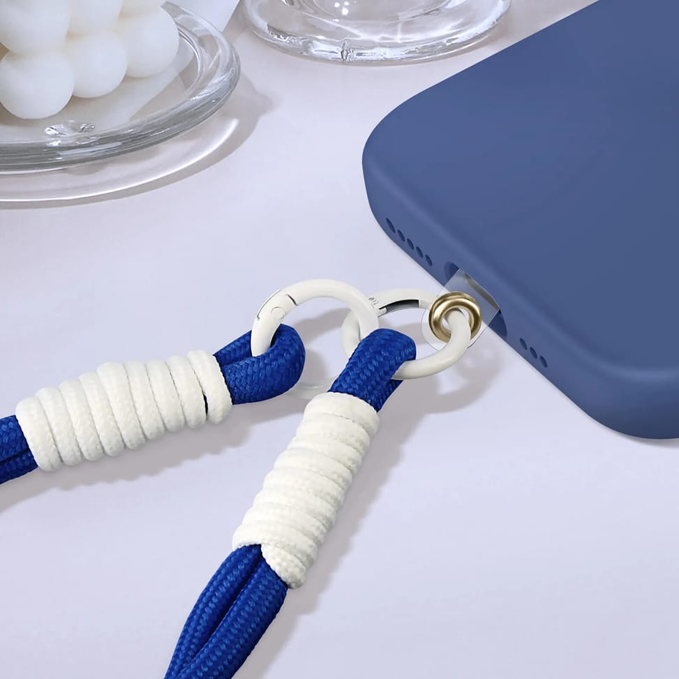 Avizar Dragonne pour Téléphone Bracelet Nylon Bleu Nuit — image 4