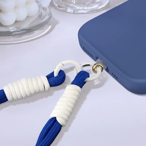 Avizar Dragonne pour Téléphone Bracelet Nylon Bleu Nuit — image 4