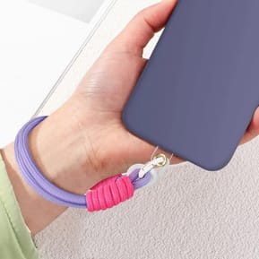 Avizar Dragonne pour Téléphone Bracelet Nylon Violet Clair — image 5