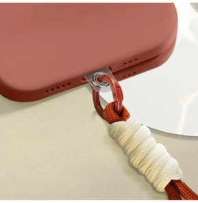 Avizar Dragonne pour Téléphone Nylon Tressé Attache incluse Marron