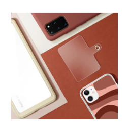 Avizar Dragonne pour Téléphone Nylon Tressé Attache incluse Marron