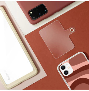 Avizar Dragonne pour Téléphone Nylon Tressé Attache incluse Marron