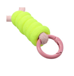 Avizar Dragonne pour Téléphone Nylon Tressé Attache incluse Rose Poudré