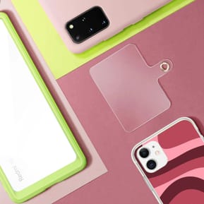 Avizar Dragonne pour Téléphone Nylon Tressé Attache incluse Rose Poudré — image 4