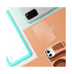 Avizar Dragonne pour Téléphone Nylon Tressé Attache incluse Turquoise