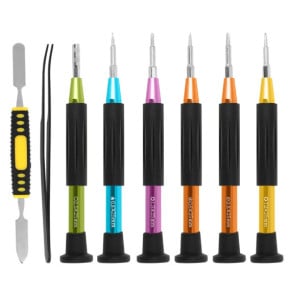Avizar Kit d'outils Démontage Réparation Smartphone / tablette Set 6 pièces Multicolore