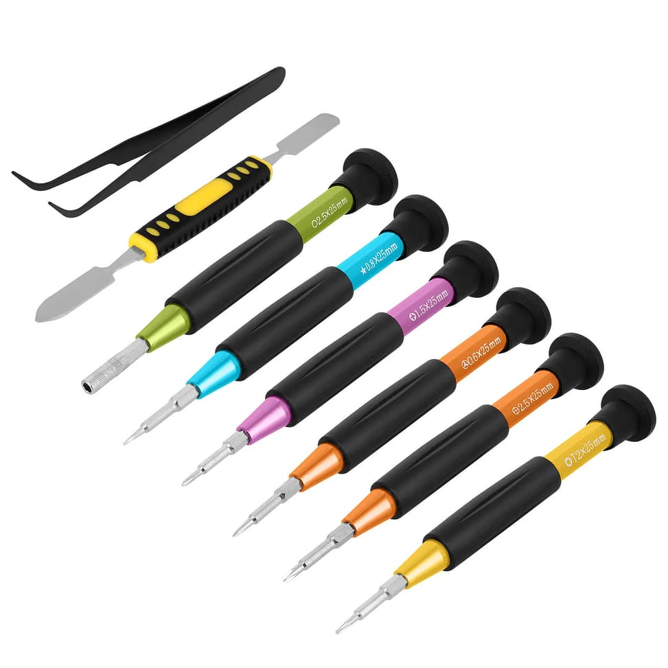Avizar Kit d'outils Démontage Réparation Smartphone / tablette Set 6 pièces Multicolore — image 2
