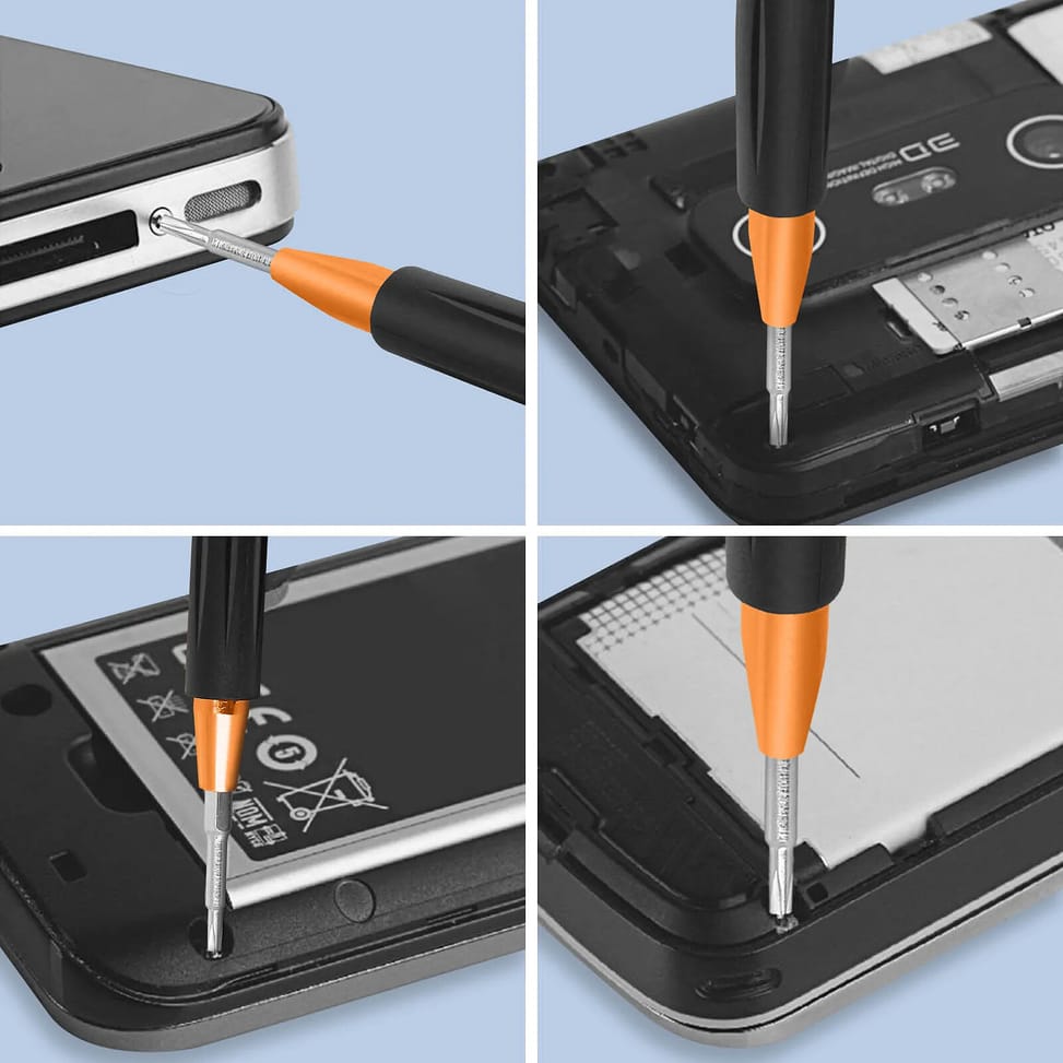 Avizar Kit d'outils Démontage Réparation Smartphone / tablette Set 6 pièces Multicolore — image 3