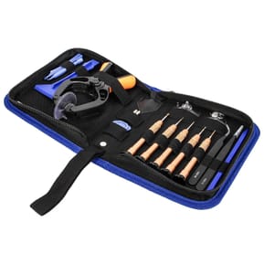 Avizar Kit Universel d'outils complet réparation Smartphone/tablette set 19 pieces Noir — image 2