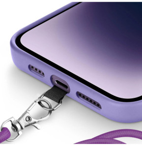 Avizar Languette d'Attache noire Universelle Téléphone Compatible Cordon Lanière