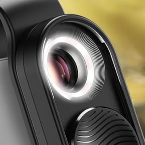 Avizar Microscope Smartphone Zoom 100X et Anneau LED avec Cache coulissant 30mAh - Noir — image 3