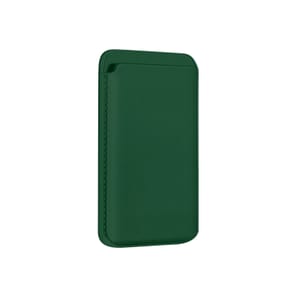Avizar Porte Carte Magsafe iPhone 12 et 13 Cuir Fixation Magnétique Vert — image 2