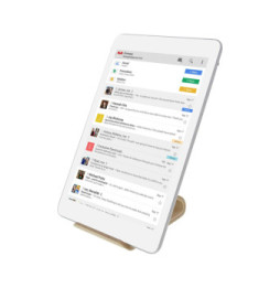 Avizar Support bureau en bois pour Smartphone et Tablette