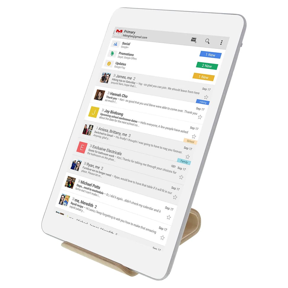 Avizar Support bureau en bois pour Smartphone et Tablette — image 4