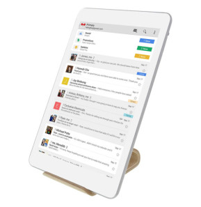 Avizar Support bureau en bois pour Smartphone et Tablette