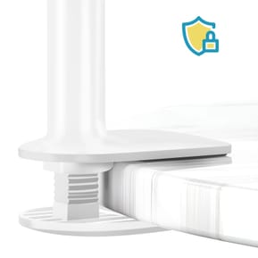 Avizar Support Bureau pour Smartphone et Tablette Rotatif Bras Flexible Blanc — image 4