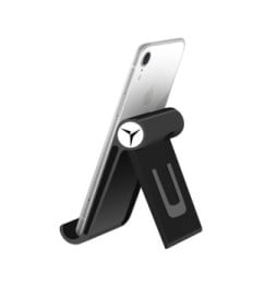 Avizar Support Bureau Tablette / Téléphone Réglable Multi-positions Design Pliable Noir