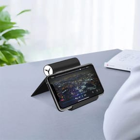 Avizar Support Bureau Tablette / Téléphone Réglable Multi-positions Design Pliable Noir — image 4