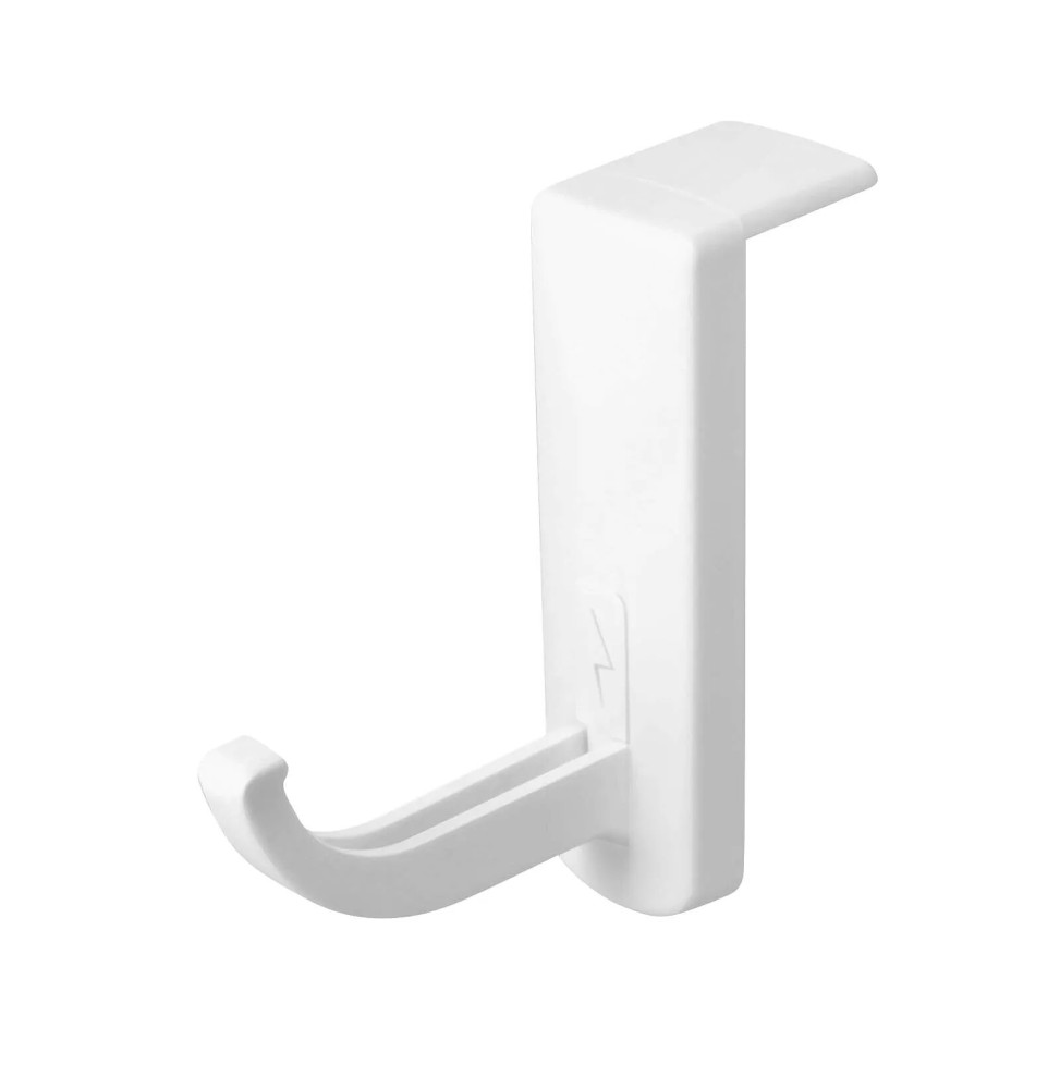 Avizar Support de Casque pour Écran d'Ordinateur et Bureau Adhésif Solide 3M Blanc