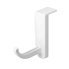 Avizar Support de Casque pour Écran d'Ordinateur et Bureau Adhésif Solide 3M Blanc