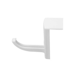 Avizar Support de Casque pour Écran d'Ordinateur et Bureau Adhésif Solide 3M Blanc
