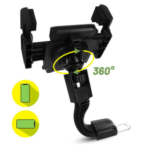 Avizar Support Moto/Scooter Smartphone Fixation rétroviseur Maintien Stable