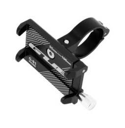 Avizar Support Vélo Smartphone 55 à 100mm de largeur Fixation Guidon Acier G-81 Noir