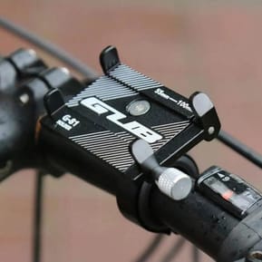 Avizar Support Vélo Smartphone 55 à 100mm de largeur Fixation Guidon Acier G-81 Noir — image 4