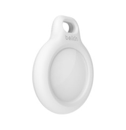 Belkin Support sécurisé pour Airtag avec cordon (Blanc)