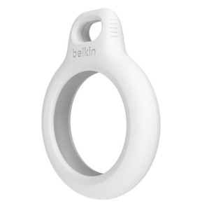 Belkin Support sécurisé pour Airtag avec cordon (Blanc)