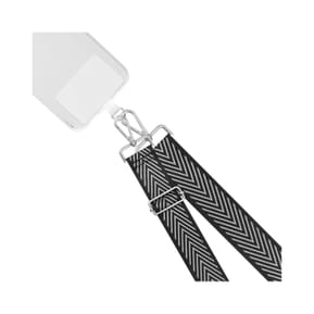 BigBen Bandoulière pour Téléphone Universelle Brésilienne Noir / Argent — image 2