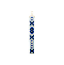 BigBen Bandoulière pour Téléphone Universelle Lanière Motif Brésilienne Bleu