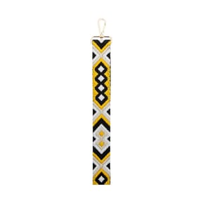 BigBen Bandoulière pour Téléphone Universelle Lanière Motif Brésilienne Noir / Jaune — image 3