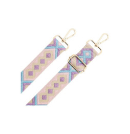 BigBen Bandoulière pour Téléphone Universelle Lanière Motif Brésilienne Violet