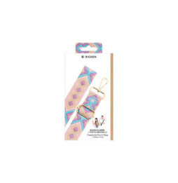 BigBen Bandoulière pour Téléphone Universelle Lanière Motif Brésilienne Violet