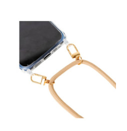 BigBen Connected Bandoulière Smartphone Universelle avec Pompons Beige