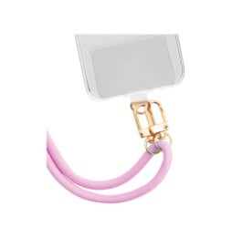 BigBen Connected Bandoulière Smartphone Universelle avec Pompons Rose