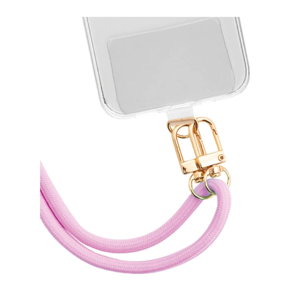 BigBen Connected Bandoulière Smartphone Universelle avec Pompons Rose — image 2