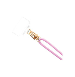 BigBen Connected Bandoulière Smartphone Universelle avec Pompons Rose