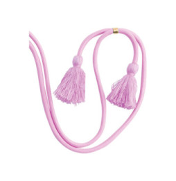 BigBen Connected Bandoulière Smartphone Universelle avec Pompons Rose