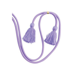 BigBen Connected Bandoulière Smartphone Universelle avec Pompons Violet