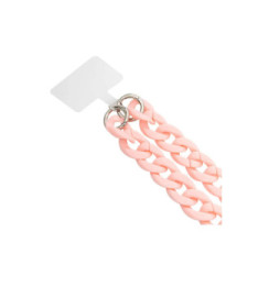BigBen Connected Bandoulière Smartphone Universelle en Mailles Rose
