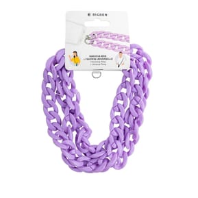BigBen Connected Bandoulière Smartphone Universelle en Mailles Violet
