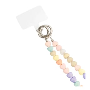 BigBen Connected Bandoulière Smartphone Universelle en Perles Cœur Multicolore — image 3