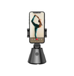 BigBen Connected Support Rotatif 360° avec Détecteur de Mouvement Noir